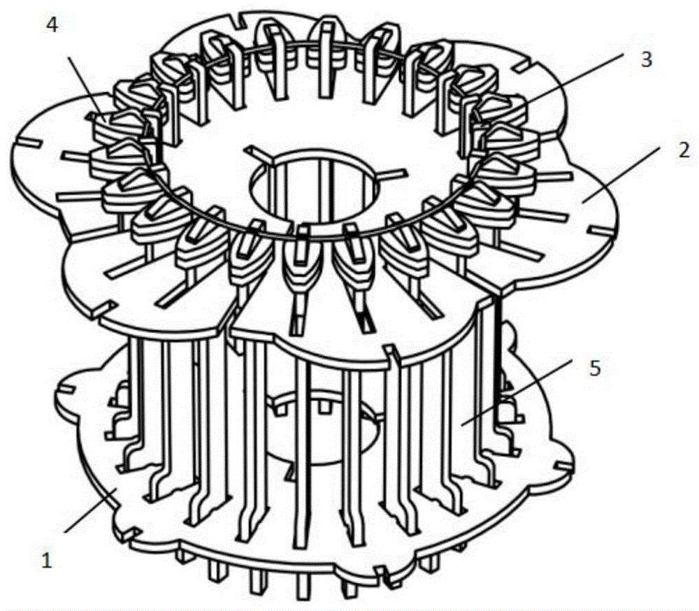 一种谐波减速器的柔轮的组合式结构