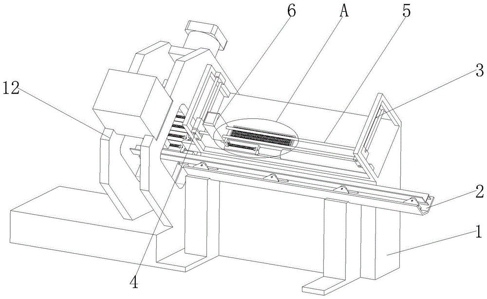 一种可以自动更换字盒的角钢联合生产线的打印字盒的装置