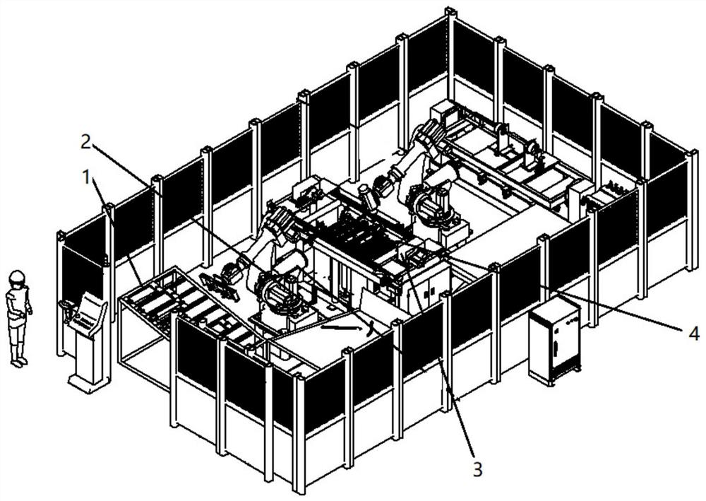 一种木器加工装置的定位系统及加工定位方法