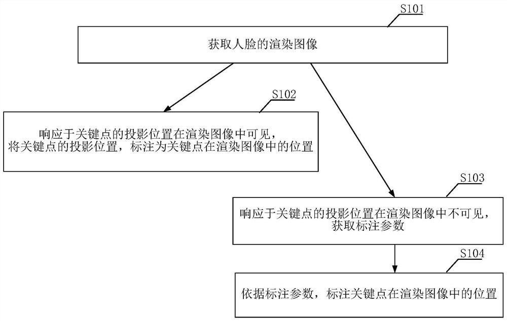 鼻部关键点的标注方法、装置、电子设备及存储介质