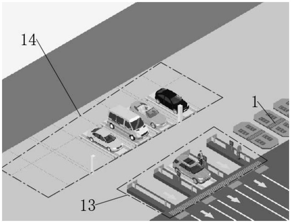 一种基于NB-IOT系统的智能停车系统及其停车机器人