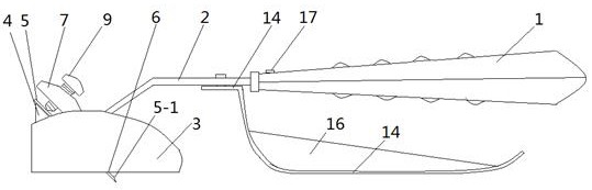一种通用型交联海底电缆半导层开剥刀