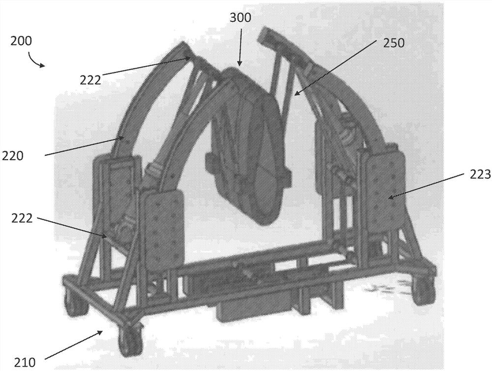 风轮机叶片旋转装置—具有叶片稳定系统的束带梢部装置