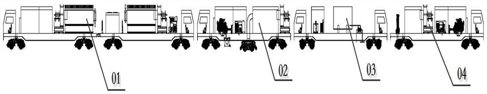 一种铁路隧道全断面清洁作业车及其相应的作业方法