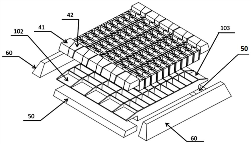 叶栅成型模具和叶栅成型方法