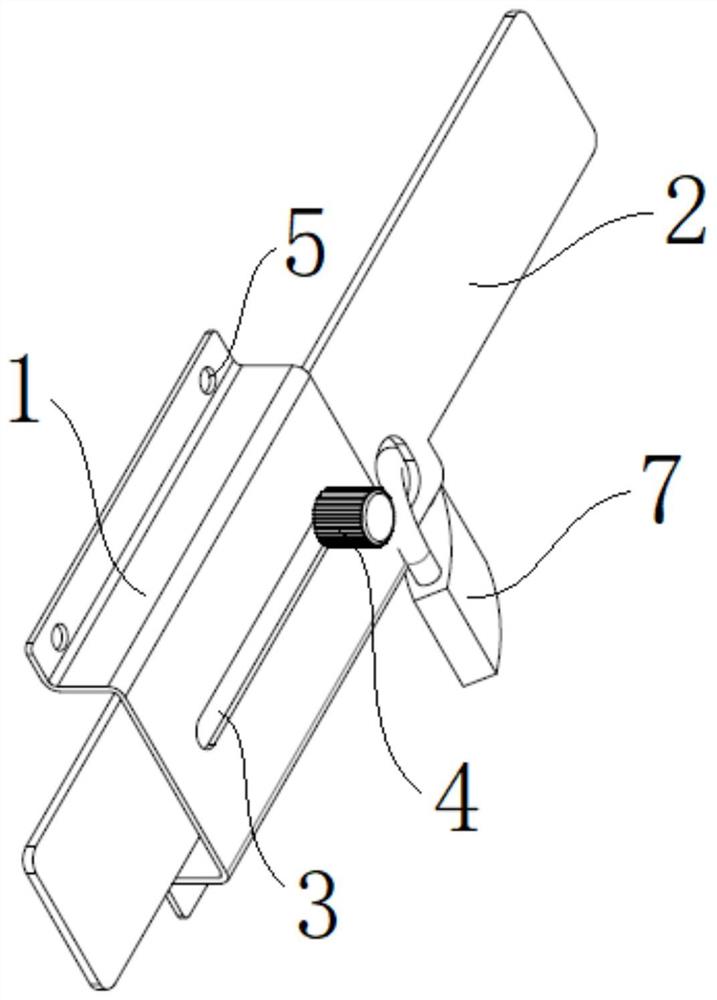 列头柜和塑壳断路器用机械互锁结构