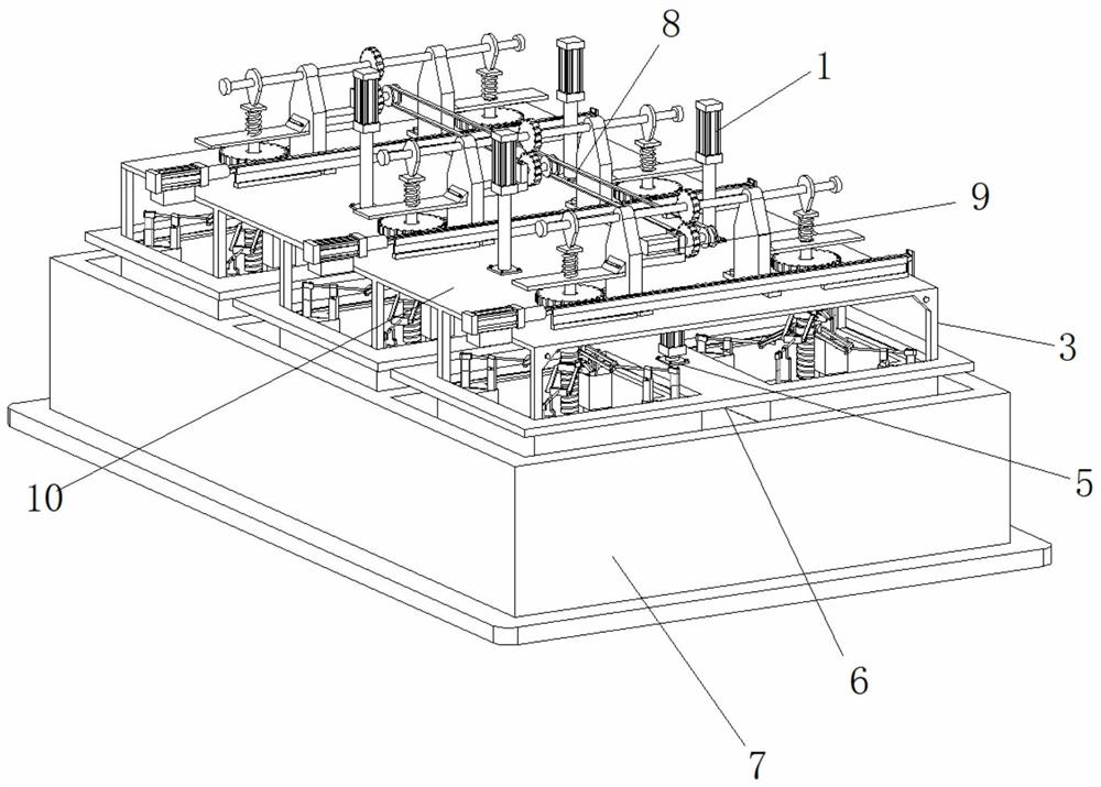 一种空心砖内孔夯实部件和空心砖成型装置