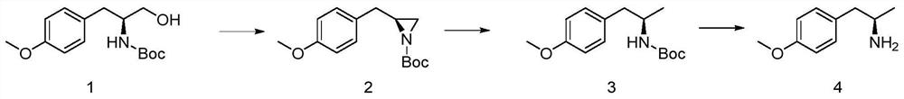 一种合成(R)-4-甲氧基-α-甲基苯乙胺的方法
