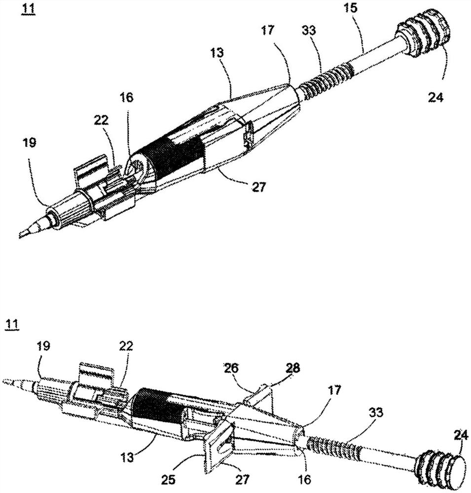 注射器、特别是双功能注射器和/或具有止挡元件的注射器