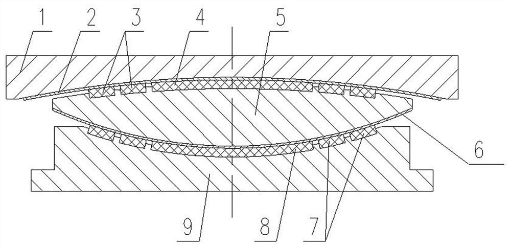 一种基于水平极限位移的双曲面球型减隔震支座设计方法