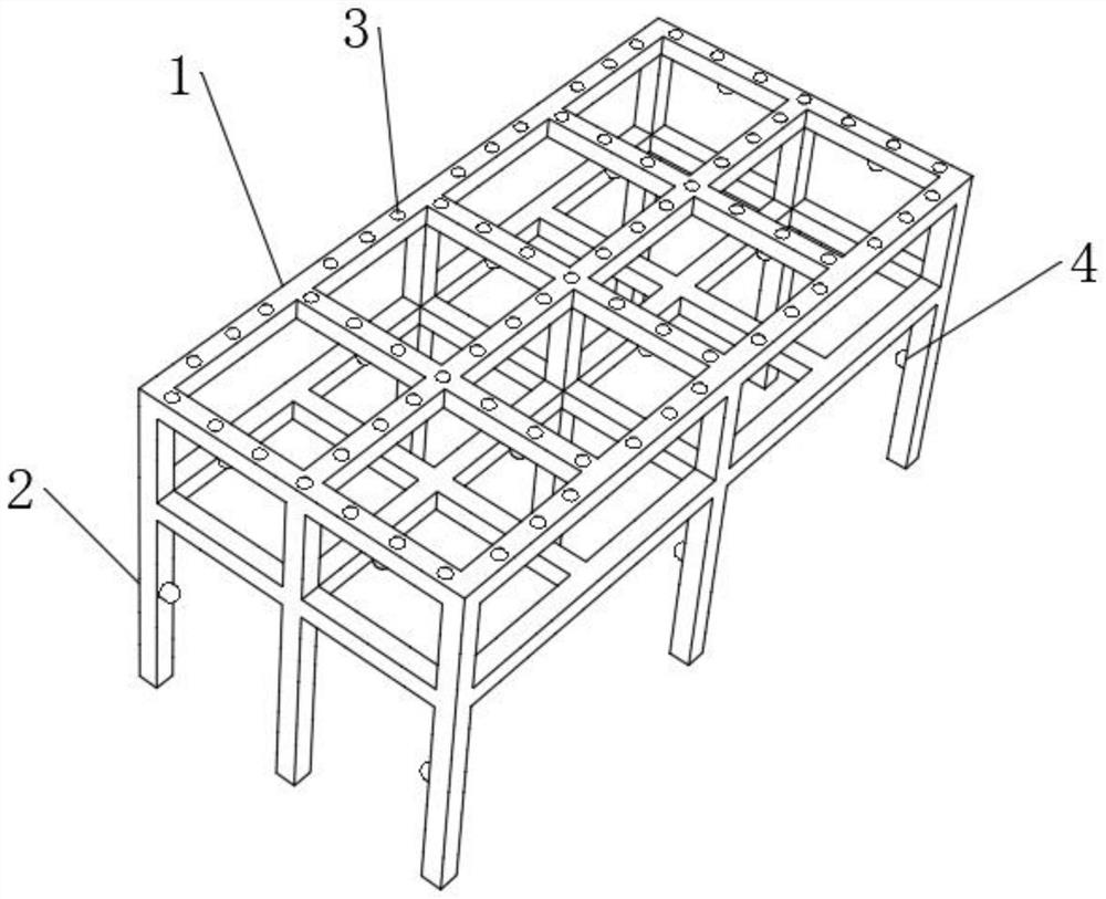 一种绿色建筑钢结构