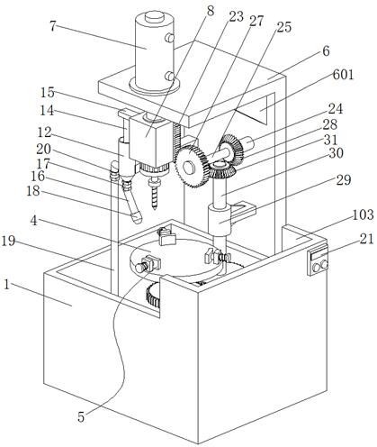 一种水泵泵体和端盖加工用钻孔设备