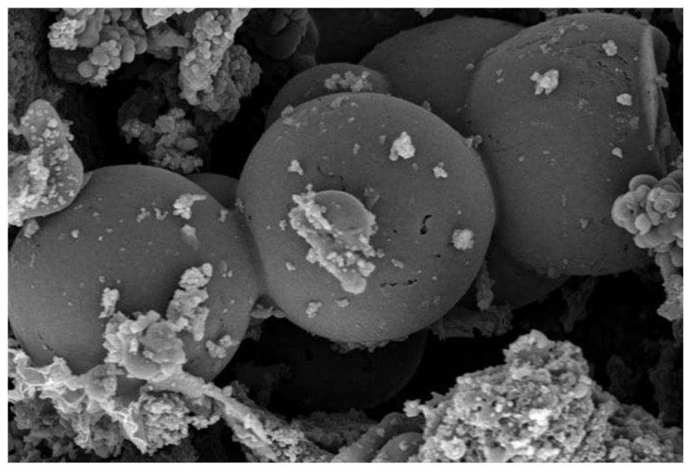 一种基于毛竹水热炭化的铁修饰炭微球/炭纳米片复合多孔炭的制备方法及其应用