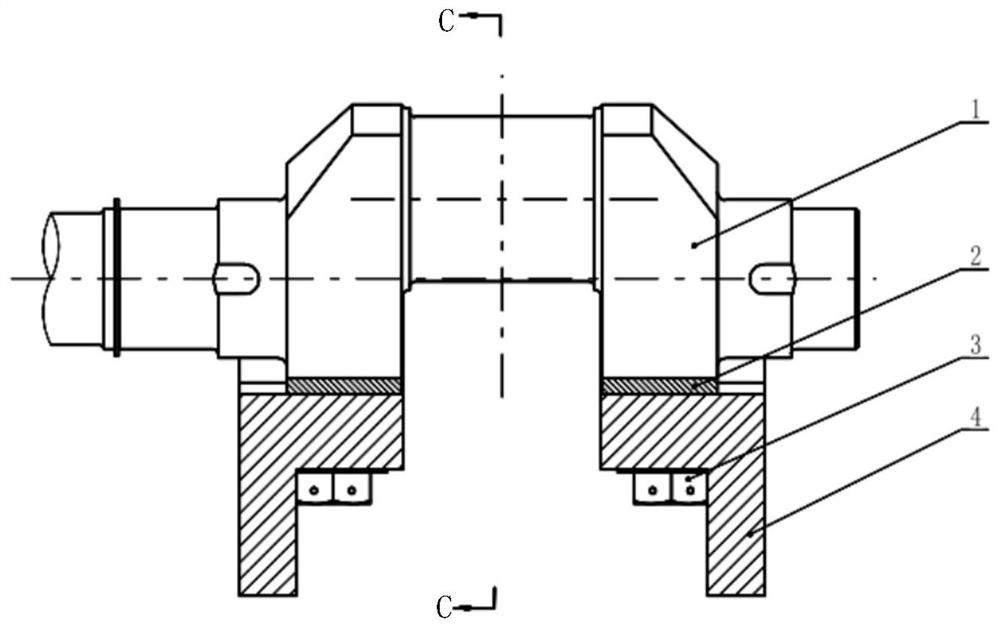 一种活塞式压缩机用可调式平衡重结构