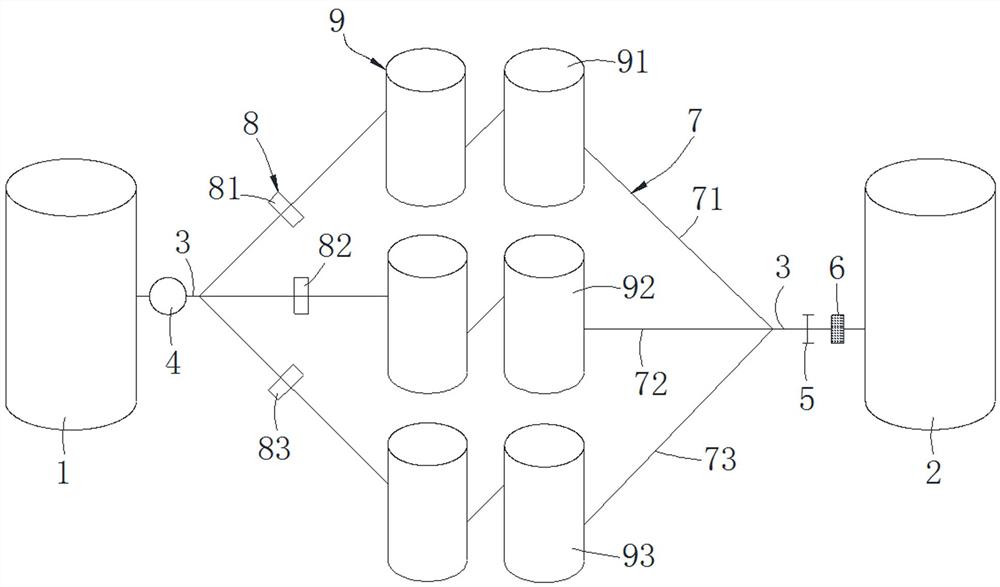 一种提高木糖醇离交效率的离交系统和方法