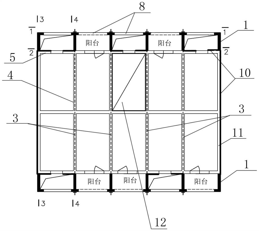 外套门式刚架加固既有砌体建筑的加固体系及施工方法