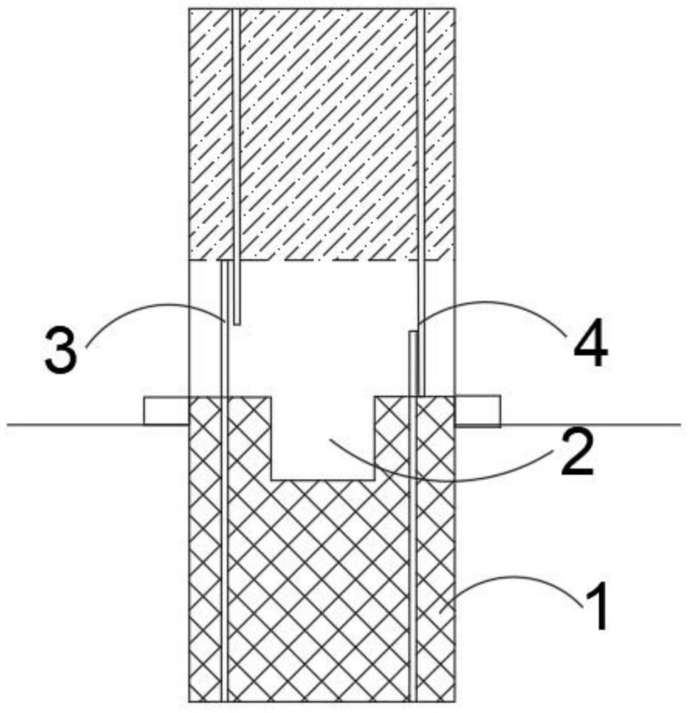 新型坡地建筑工程桩施工方法