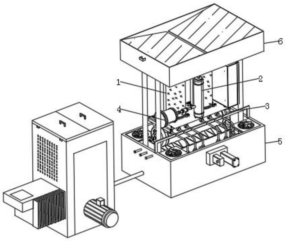 一种双压缩机冷水热泵机组
