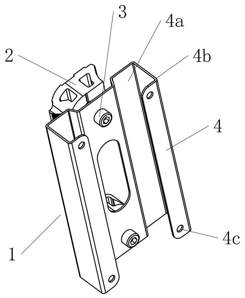 一种固定防滑锁紧装置和包含有该装置的多功能杆