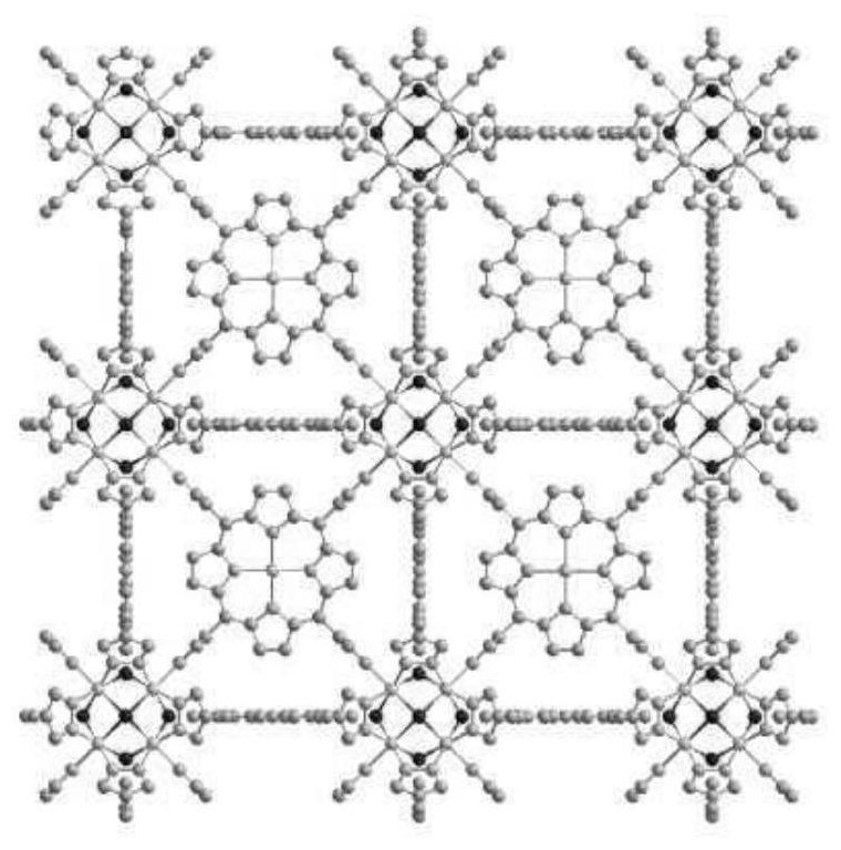 一种具有光催化还原二氧化碳的金属有机框架的制备方法