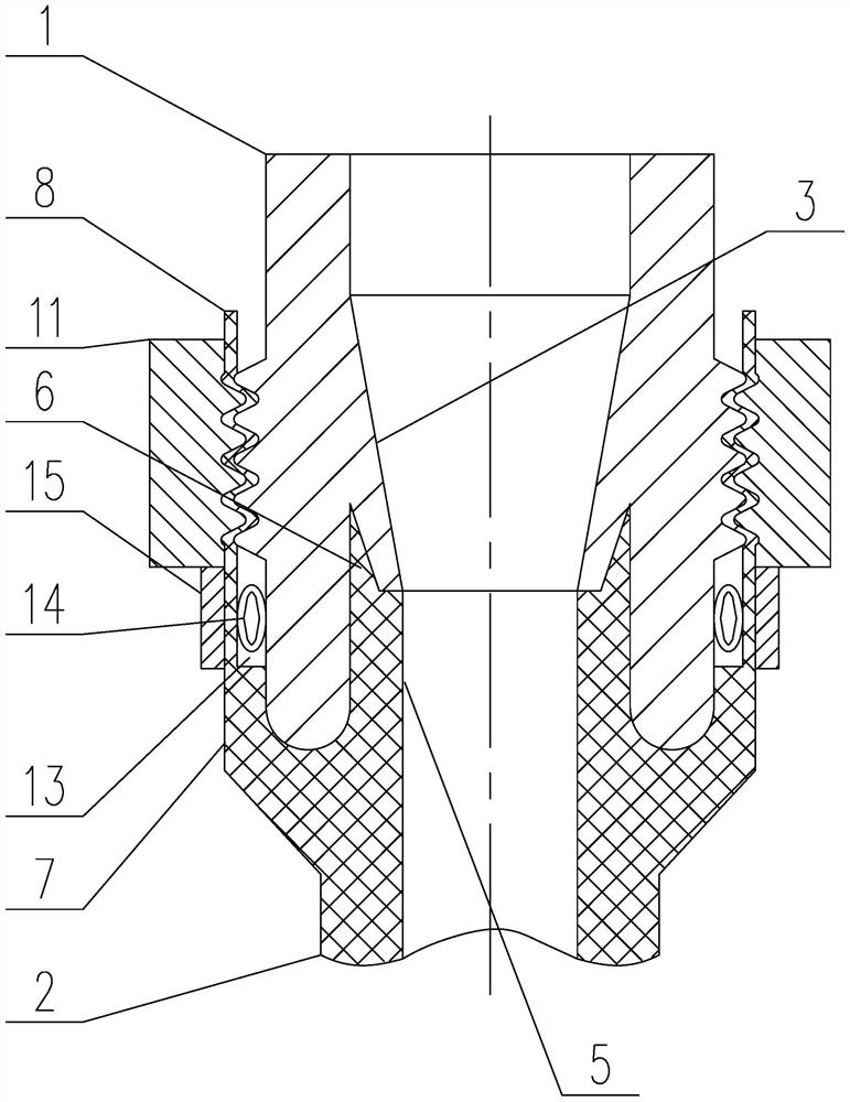 气囊和管道用连接机构