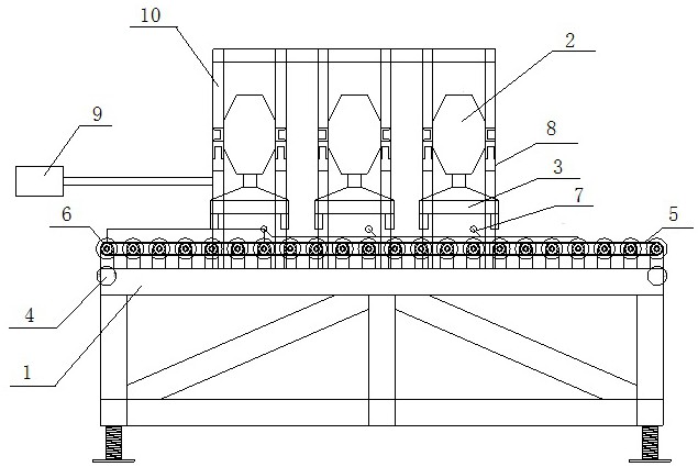 一种建筑用标准模板打磨机