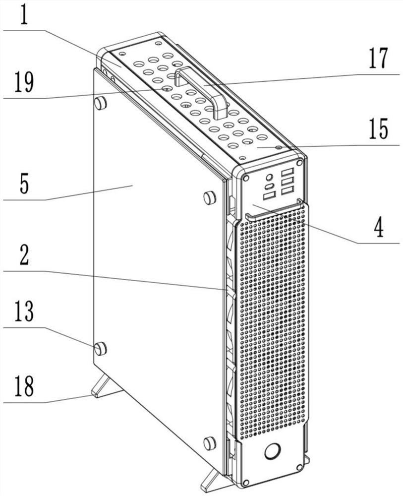 一种计算机用散热机箱