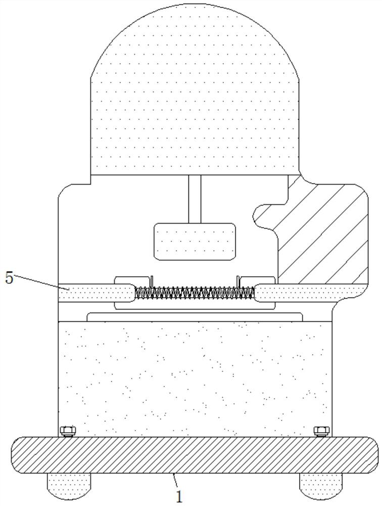 一种利用震动保证厚度均匀且等时压制的粉饼压粉机