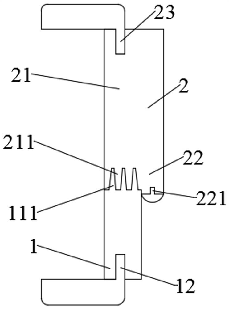 一种齿榫结构拼接门套板及其制造方法