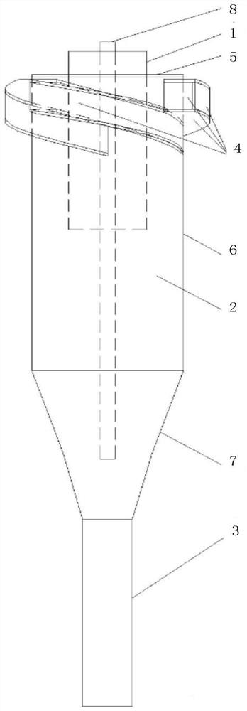 一种炉内气固分离器