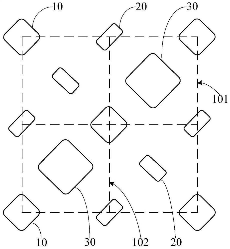 像素排布结构、显示面板及显示装置