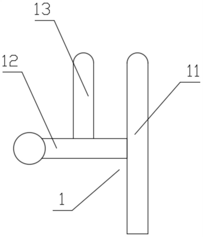 一种可操作柱上开关的令克棒组件