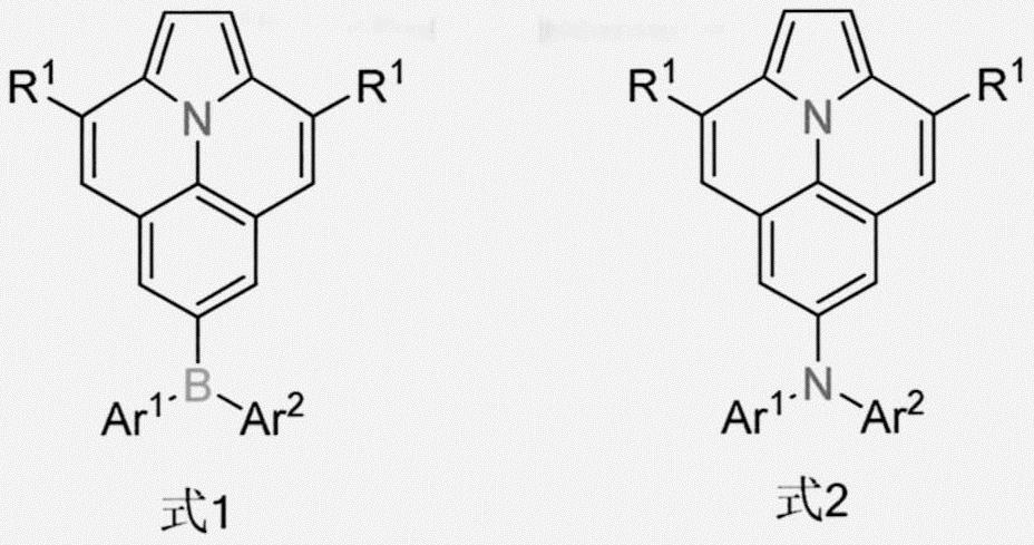 一类含二芳基硼和二芳基胺的Ullazine衍生物及其合成方法