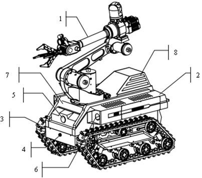 一种面向复杂环境的大载荷应急救援机器人
