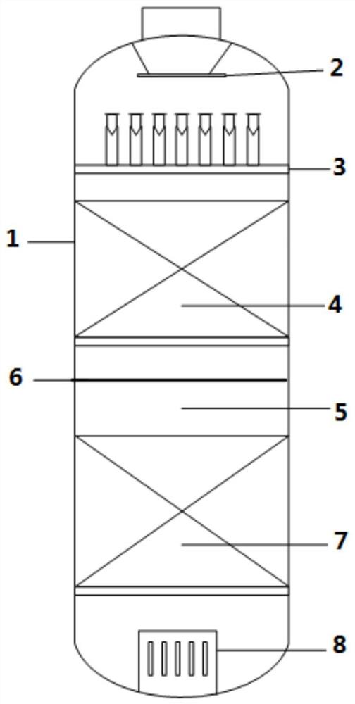 一种绝热固定床反应器及反应方法