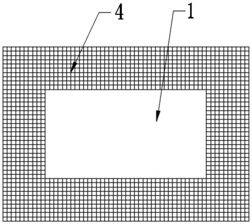 一种具有低频表面波带隙的隔震带及其实施方法