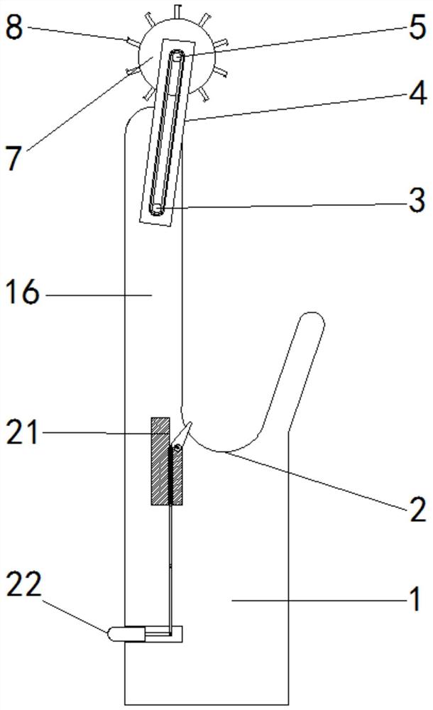 一种能自动摘除线头挑线方便的服装用拆线装置