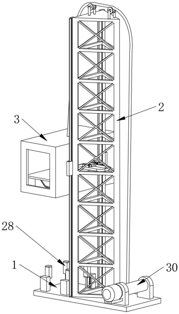 一种建筑施工材料搬运用提升机