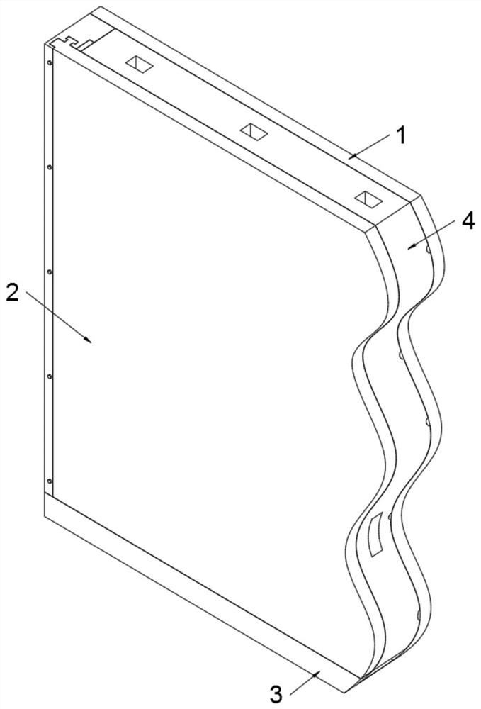 一种建筑工程节能环保墙体断冷桥安装结构