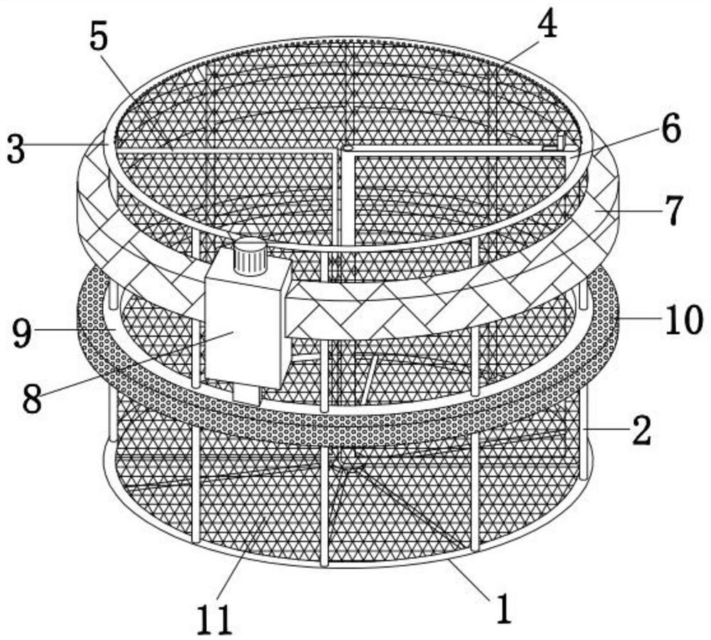 一种水产养殖用多功能网箱