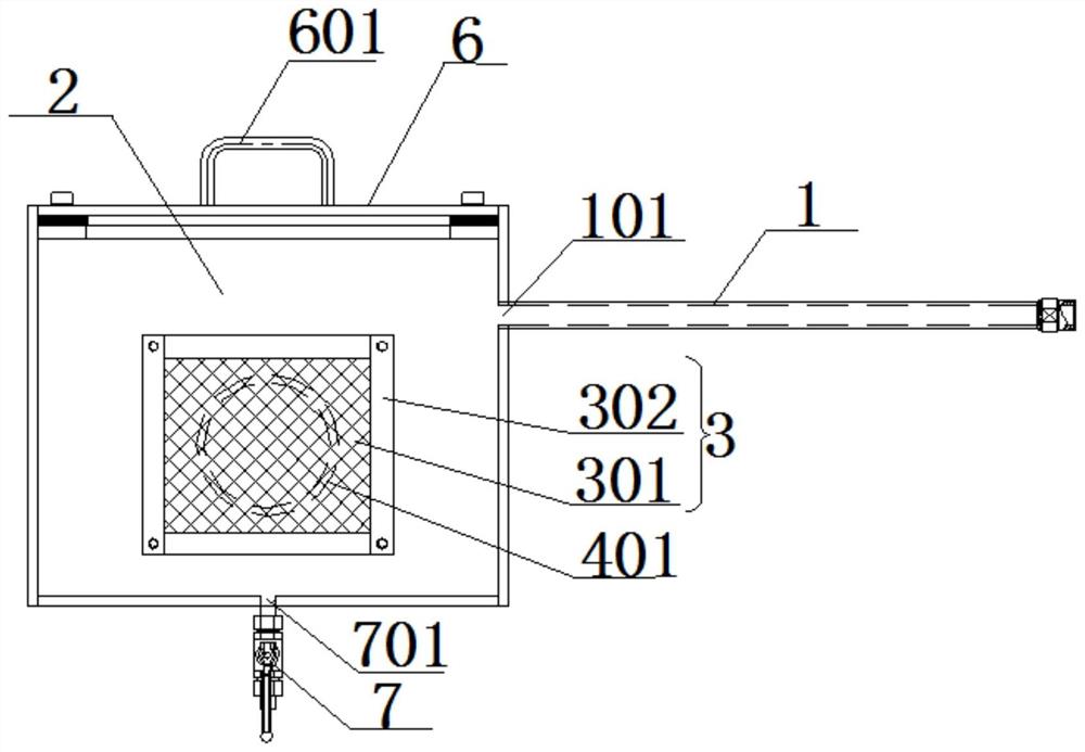 一种炼钢液压系统中液压泵泄回油的过滤装置