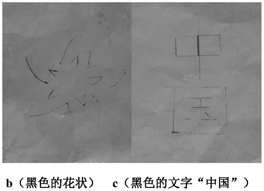 一种利用光照在铜箔表面产生图文的方法