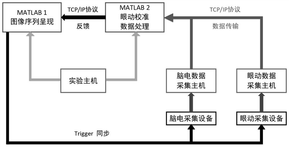 一种瞳孔脑电混合脑机接口平台及其处理方法