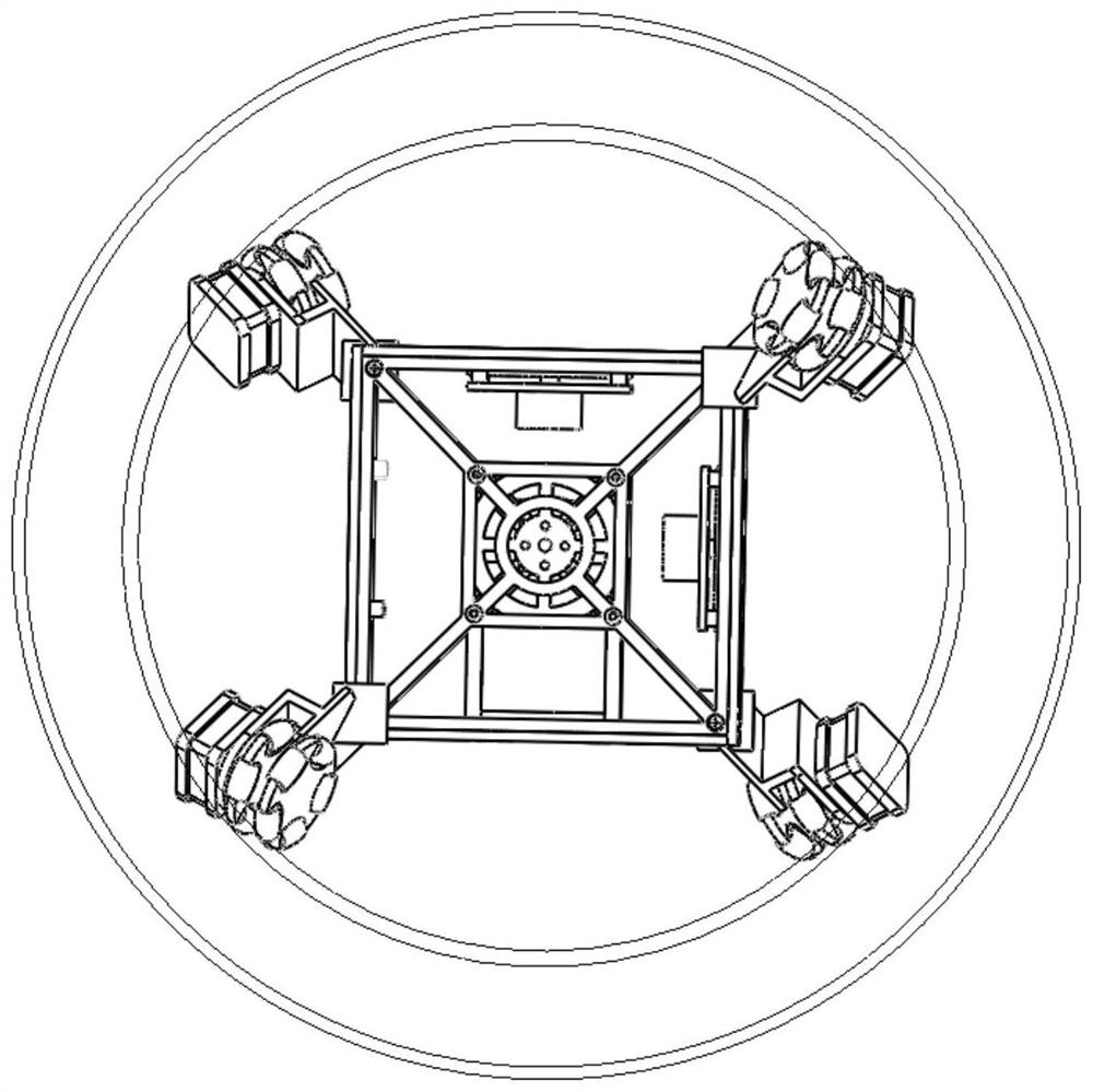 一种利用飞轮稳定测量平台的球形机器人