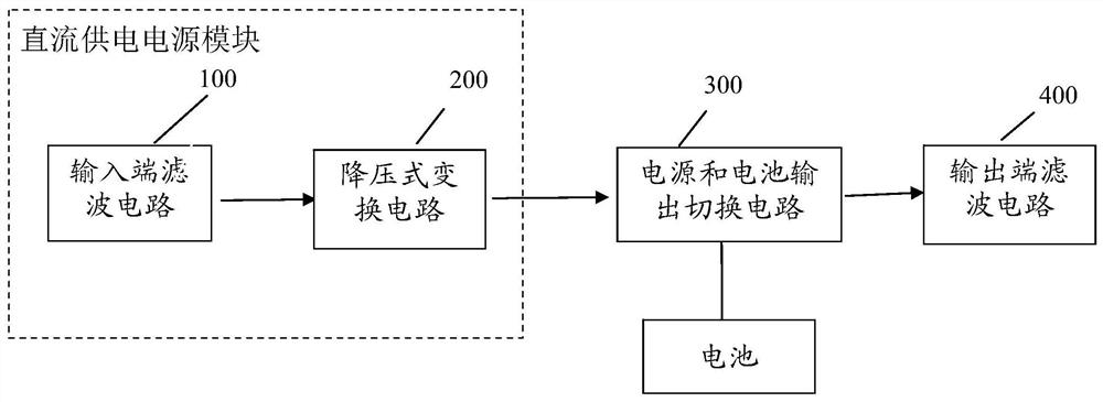 一种短路接地故障指示器的供电电源