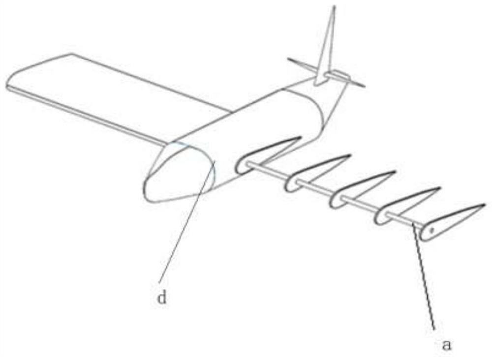 一种用于航行器的翼片结构、机翼结构以及航行器