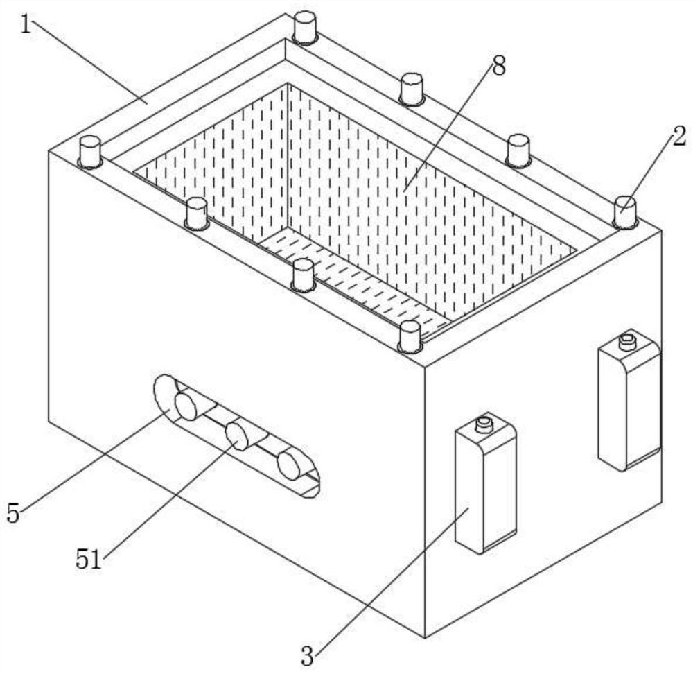 一种玩具包装组合盒的可拆式连接结构