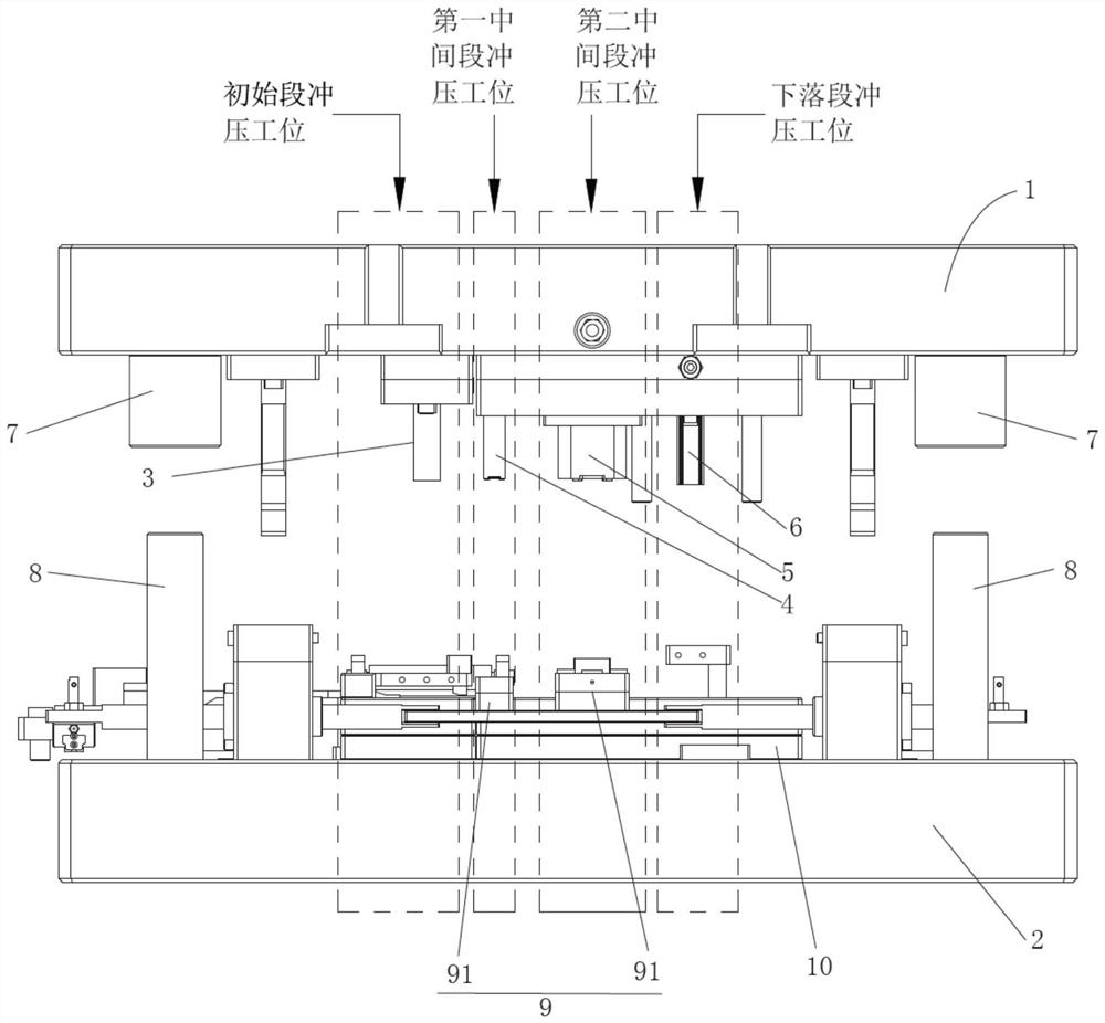 一种多工位连续冲压设备