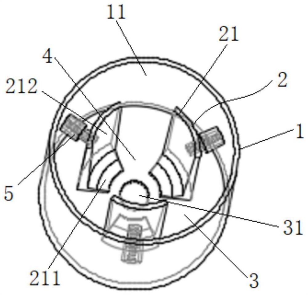 一种卷烟用容纳装置及具有该装置的加热不燃烧器具