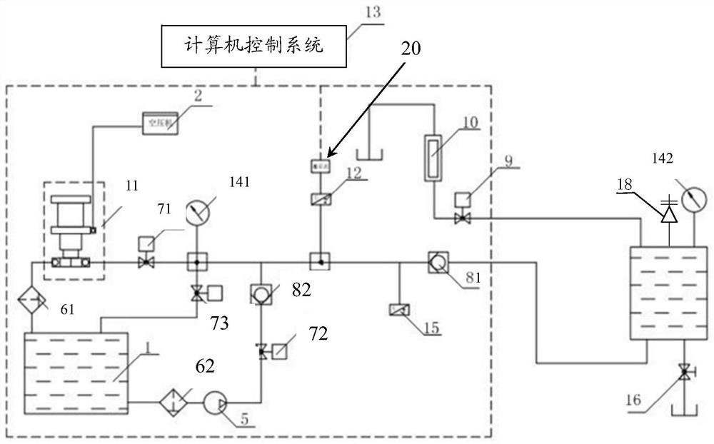 一种水下工作设备防水性检测试验装置